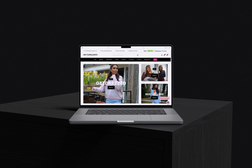Webshop van GetDrezzed